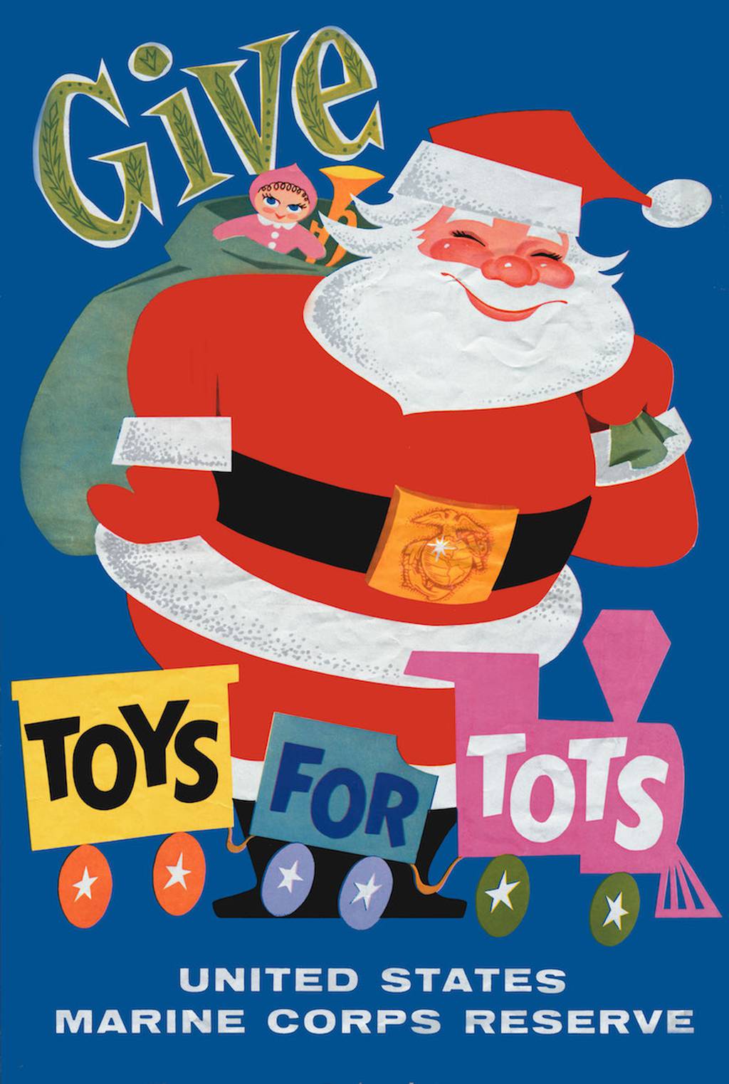 How Toys for Tots got its iconic train logo from Walt Disney himself