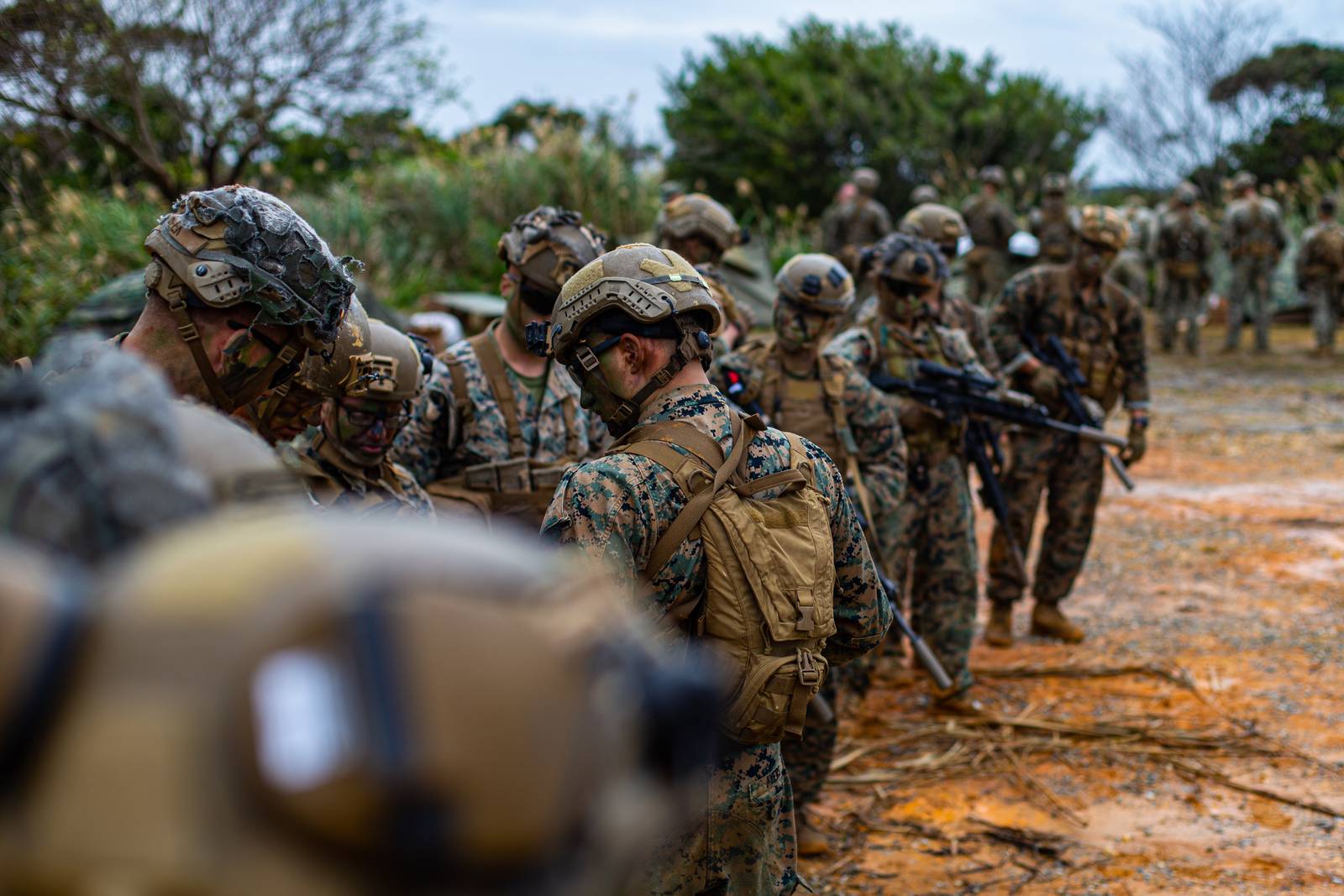 See highlights of Marines at a weeklong jungle warfare squad competition