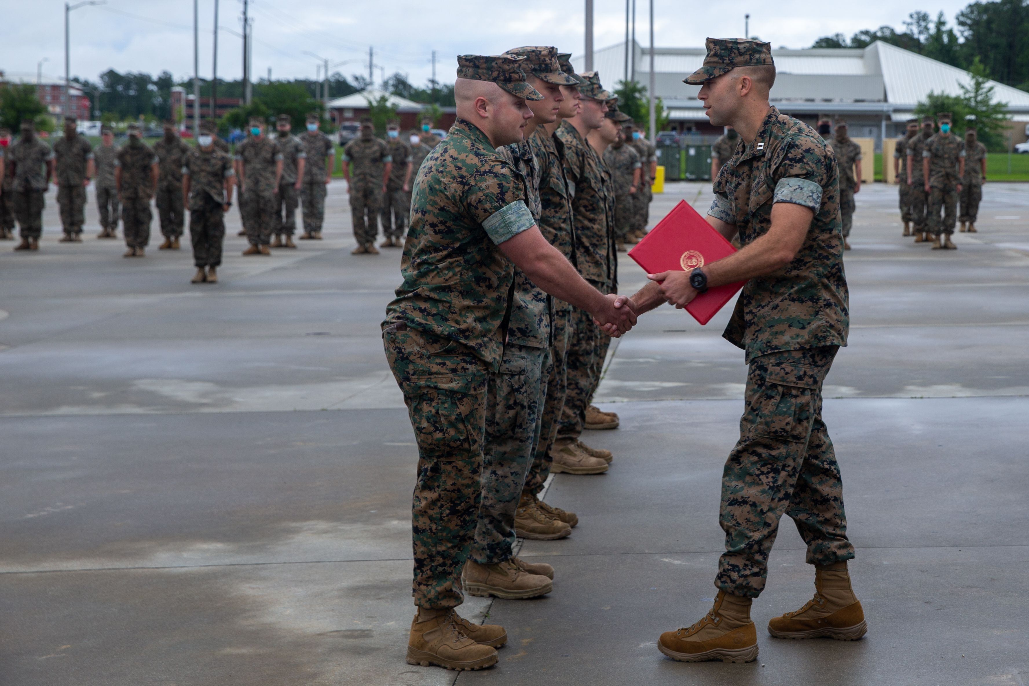 SD Padres appreciate Lima Marines, Military > Marine Corps