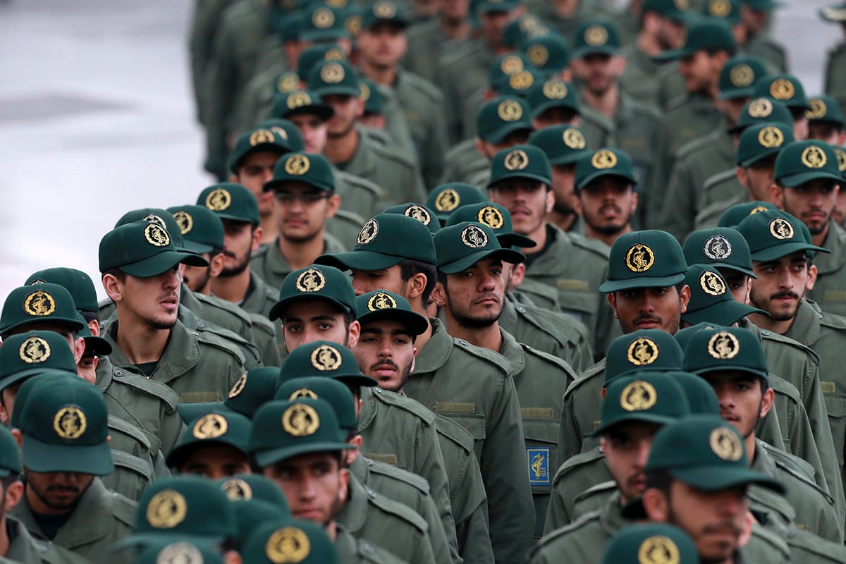 Iranian Revolutionary Guard members