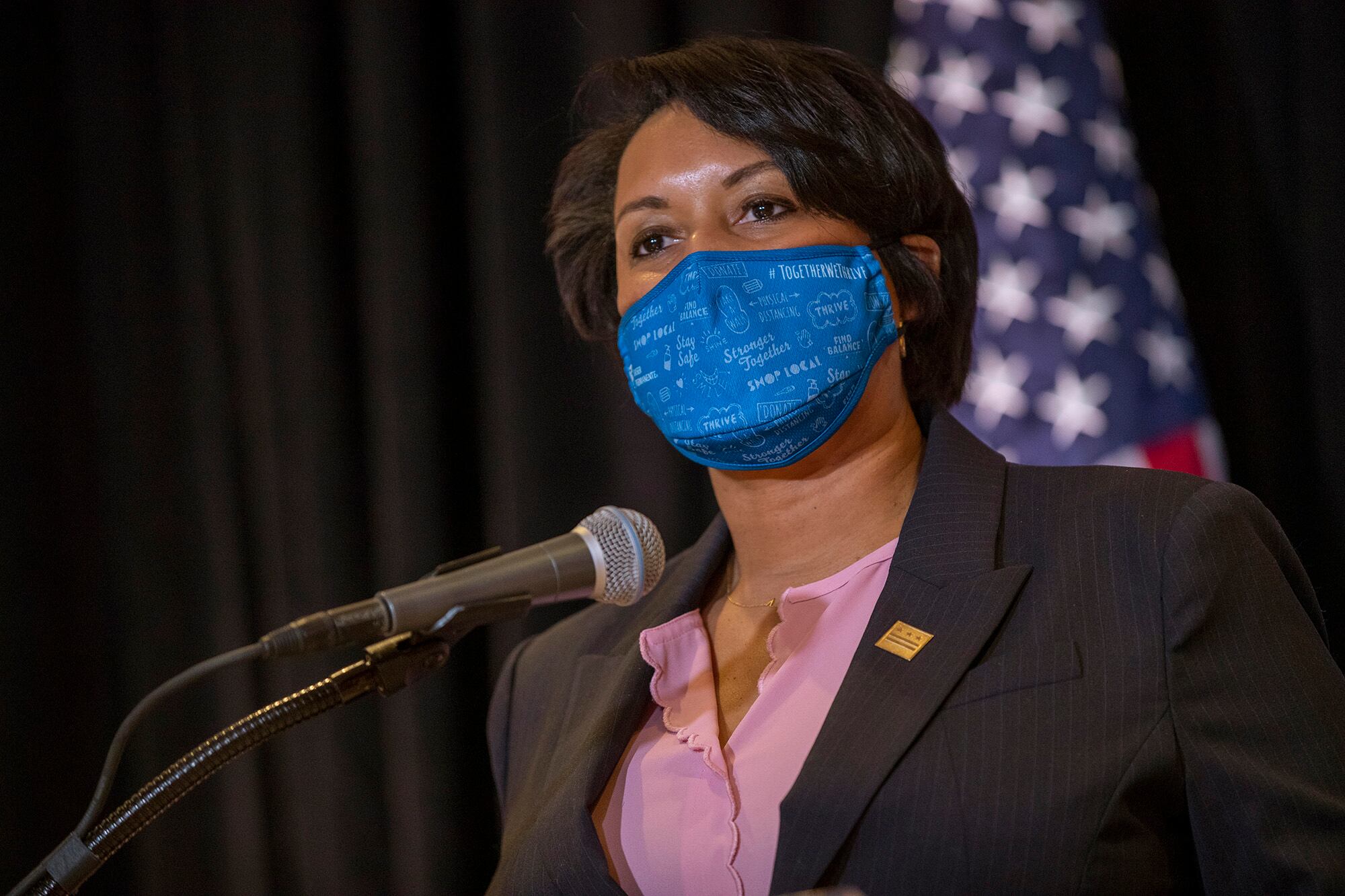 In this Dec. 17, 2020, file photo, District of Columbia Mayor Muriel Bowser speaks during a news conference in Washington.