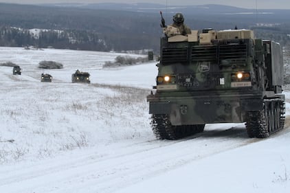 South Dakota's National Guard's 1-147th Field Artillery Battalion