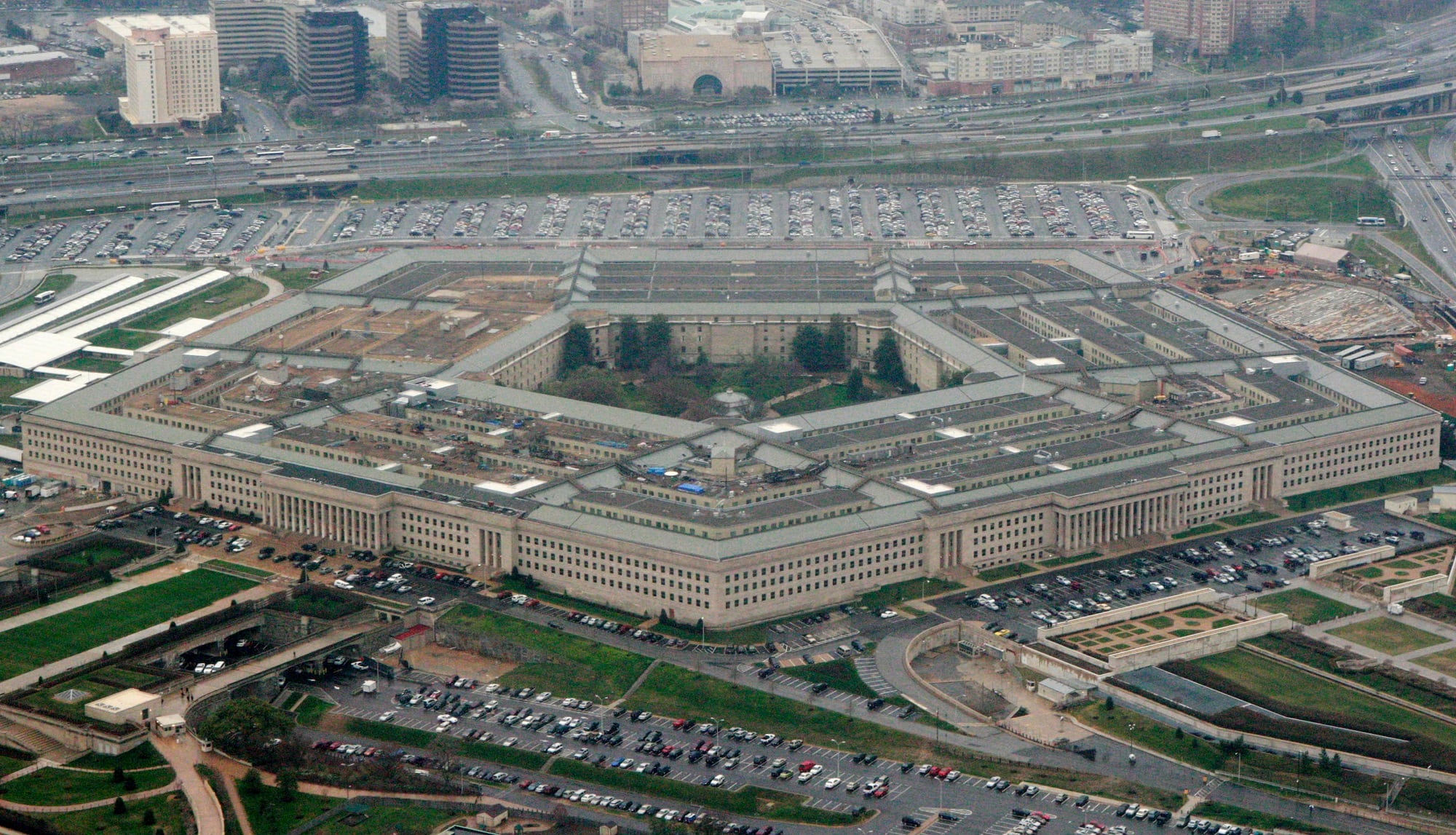 This March 27, 2008, file photo shows the Pentagon in Washington.