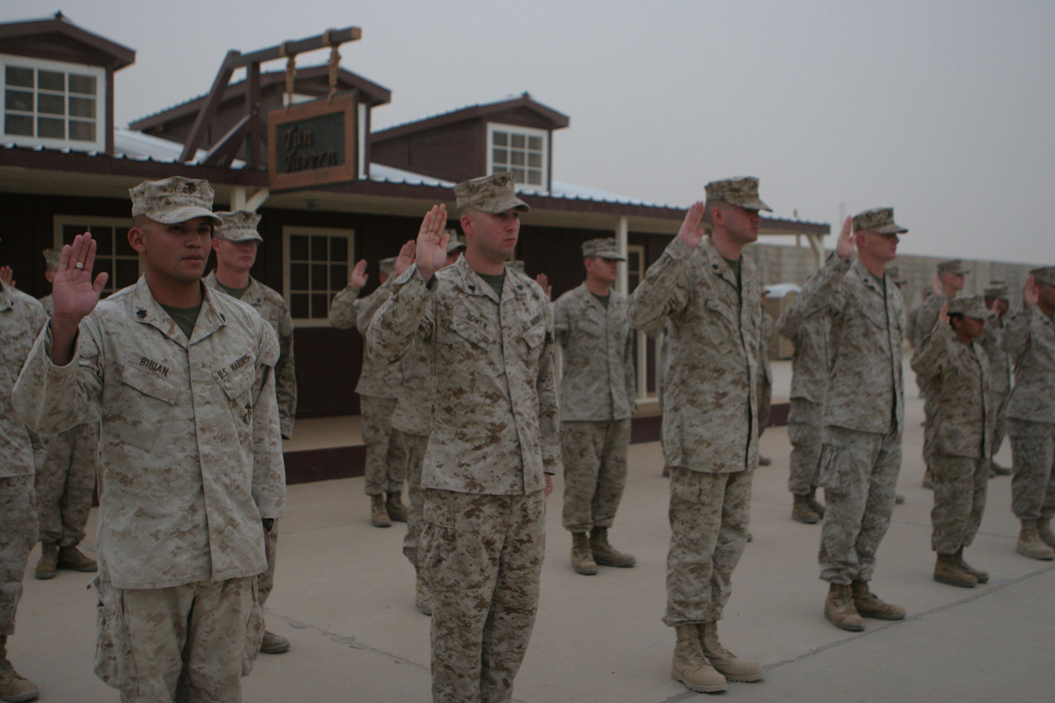 The Marine Corps wants to know what will convince you to reenlist